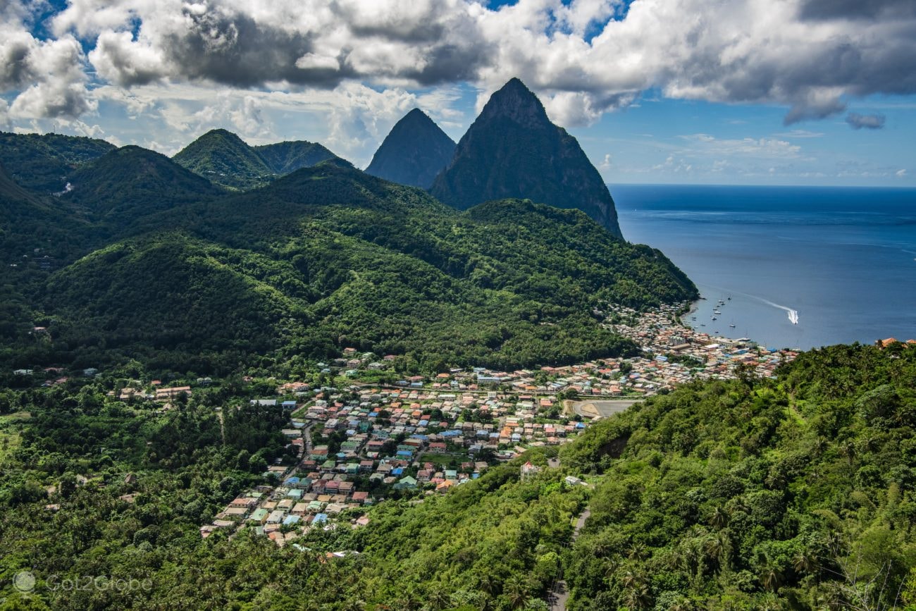 The Pitons, Soufrière St. Lucia
